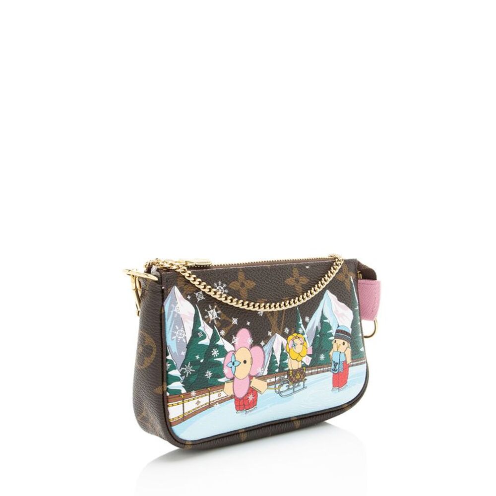 Louis Vuitton Limited Edition Monogram Canvas Vivienne Alpine Mini Pochette - Picture 2 of 10